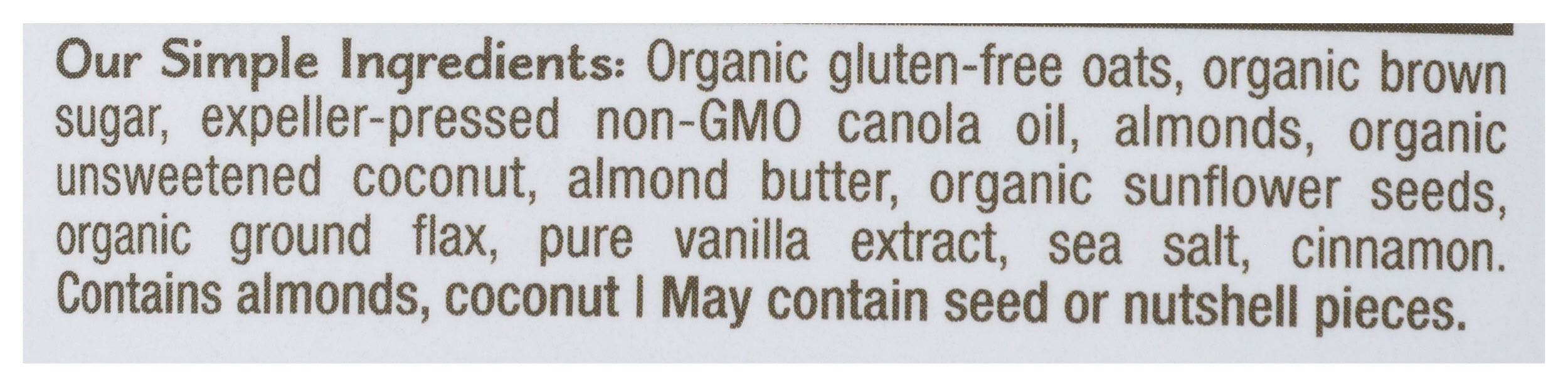 Almond Butter Granola, 12 oz