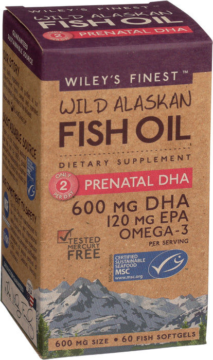 Prenatal DHA, 600/120mg, 60 sgel