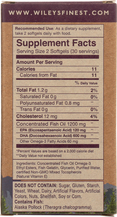 Prenatal DHA, 600/120mg, 60 sgel