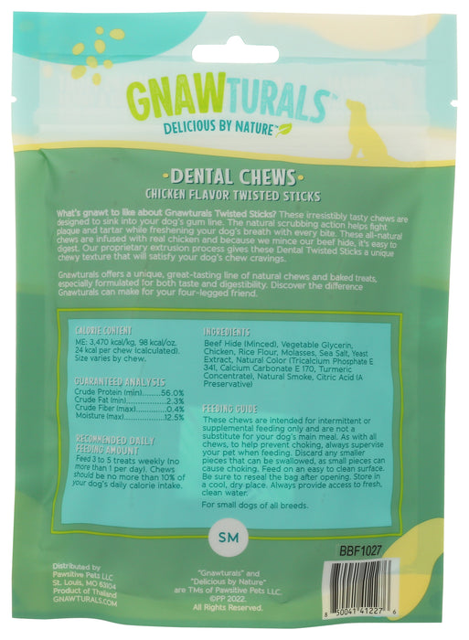 Chicken Flv Mini Dental Chews, Small Dog, 3.95 oz