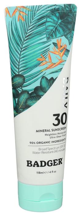 Daily Mineral Sunscreen SPF30, 4 fl oz