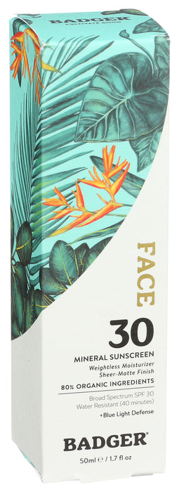 Face Mineral Sunscreen SPF30, 1.7 fl oz