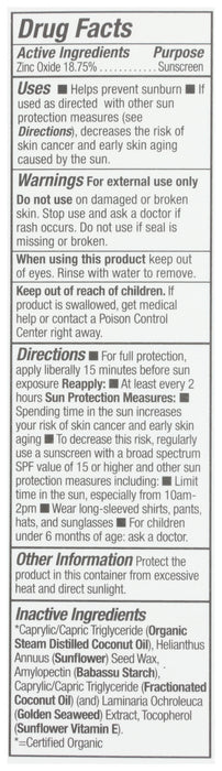 Face Mineral Sunscreen SPF30, 1.7 fl oz