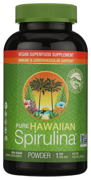 Hawaiian Spirulina Powder, 9.53 oz