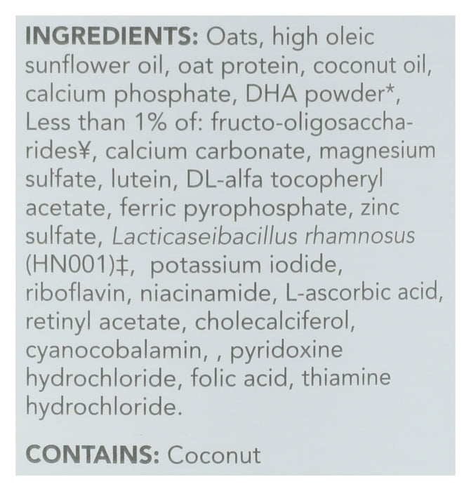 Oat Based Dairy Free Toddler Formula, 14.1 oz