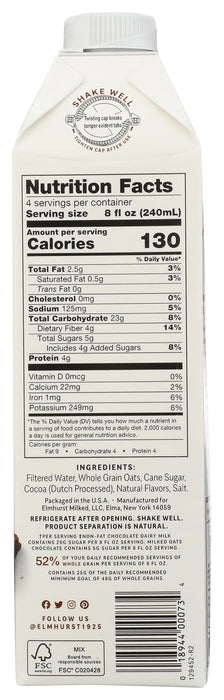 Oat Milk, Chocolate, 32 fl oz