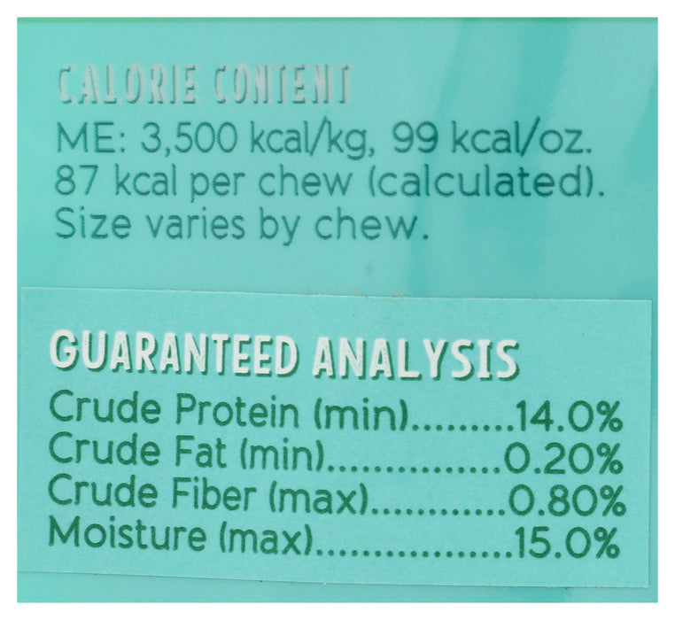 Peanut Butter Flv Dental Chews, Small-Medium Dog, 4.41 oz