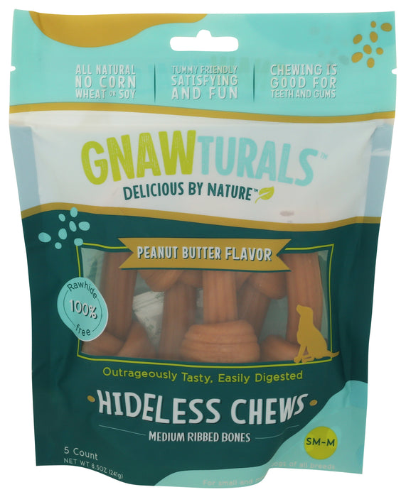Peanut Butter Flv Hideless Chews, Sm-Medium Dog, 8.5 oz