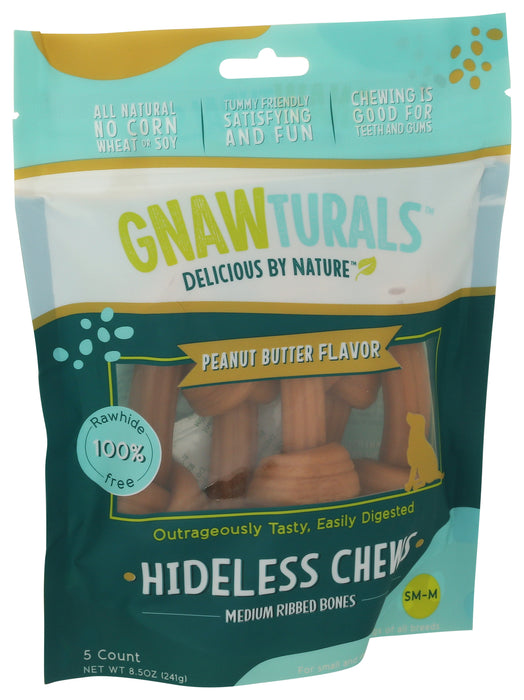 Peanut Butter Flv Hideless Chews, Sm-Medium Dog, 8.5 oz