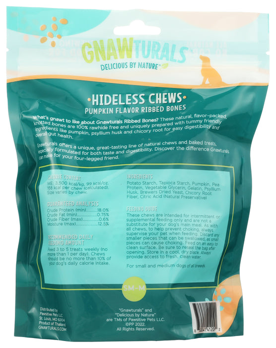 Pumpkin Flv Hideless Chews, Sm-Medium Dog, 8.5 oz