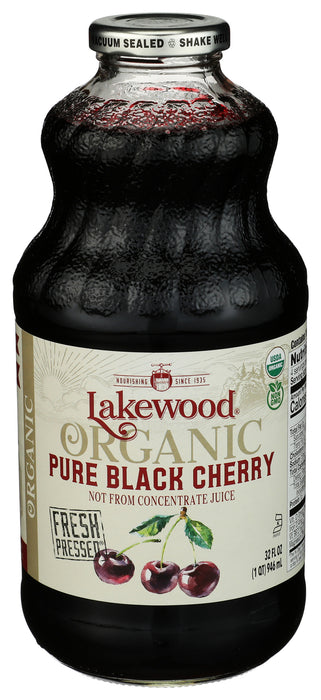 Pure Black Cherry Juice, Org, 32 fl oz