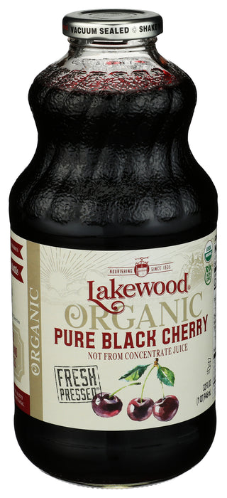 Pure Black Cherry Juice, Org, 32 fl oz