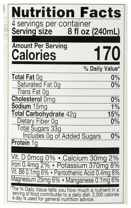 Pure Black Cherry Juice, Org, 32 fl oz
