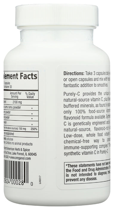 Purely-C 700 mg, 90 VCaps