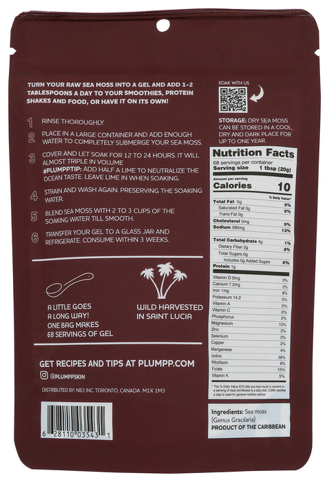 Sea Moss Purple, Wildcrafted, 1.4 oz