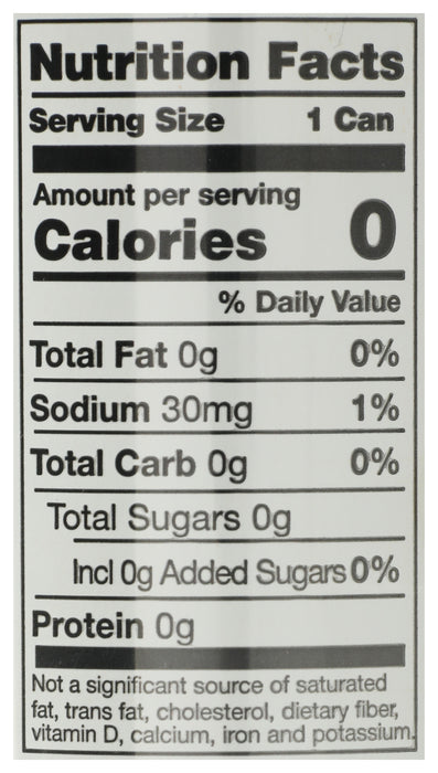 Sparkling Water Energy Drink, Mango, Org, 12 fl oz