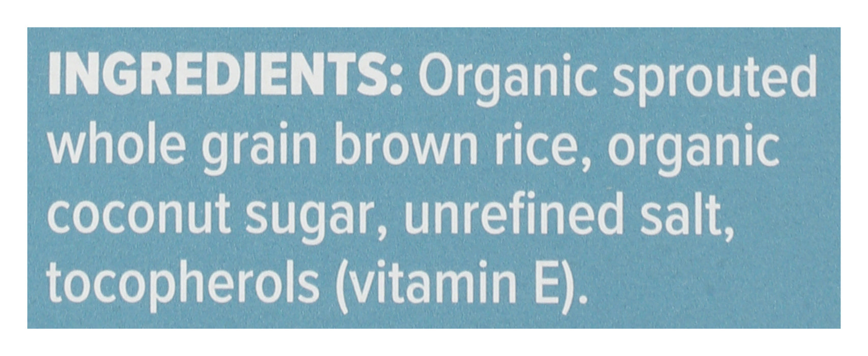 Sprouted Brown Rice Crisp Cereal, Org, 8 oz