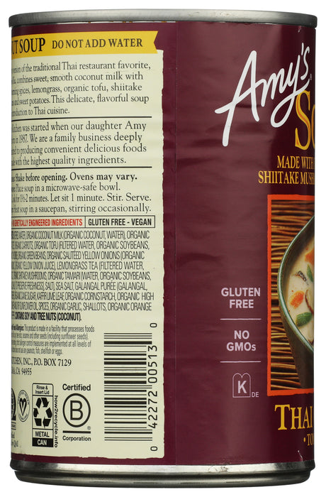 Thai Coconut Soup, Org, 14.1 oz
