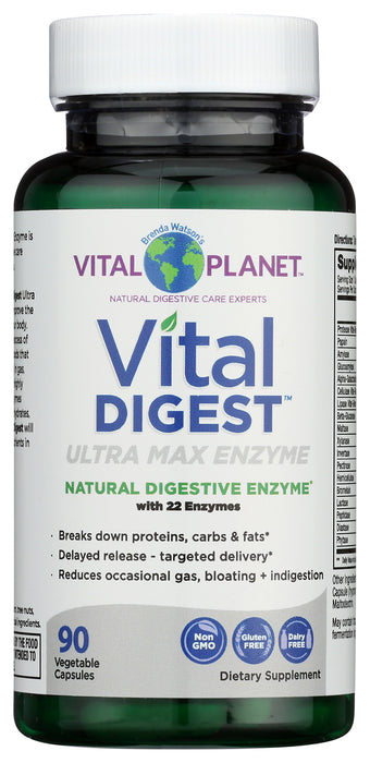 Vital Digest Maximum Support Enzymes, 90 cap