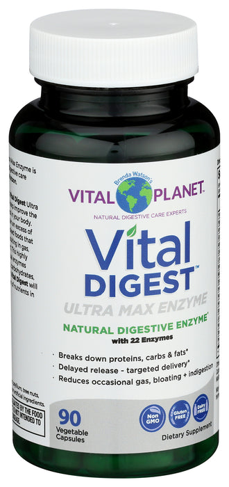 Vital Digest Maximum Support Enzymes, 90 cap