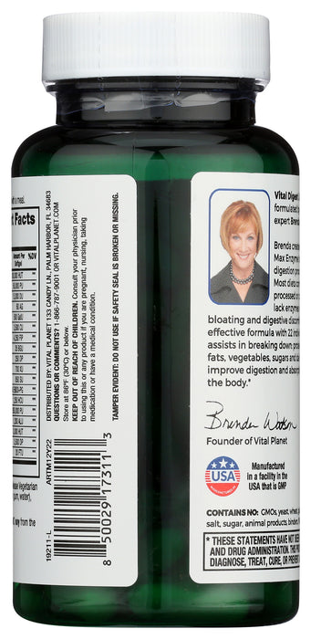 Vital Digest Maximum Support Enzymes, 90 cap