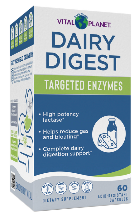 Dairy Digest Enzymes, 60 cap