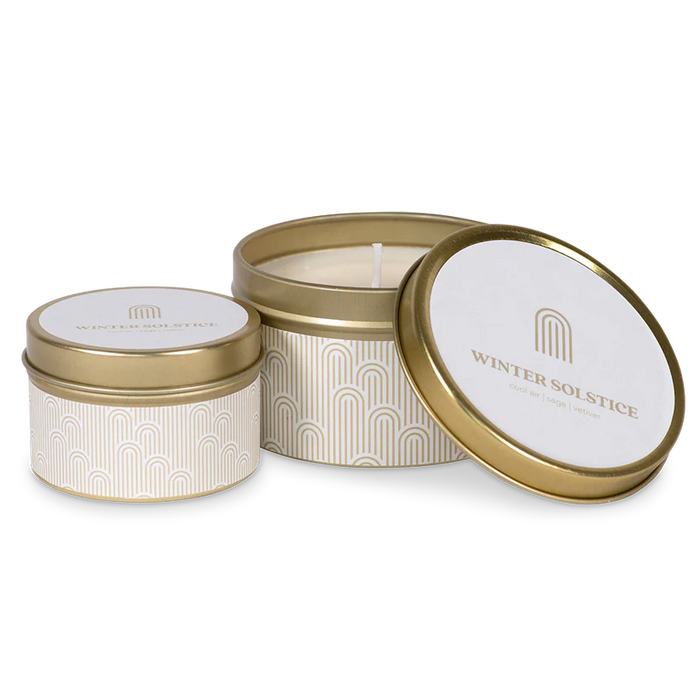 Seasonal Candle Tin, Winter Solstice, 2 oz