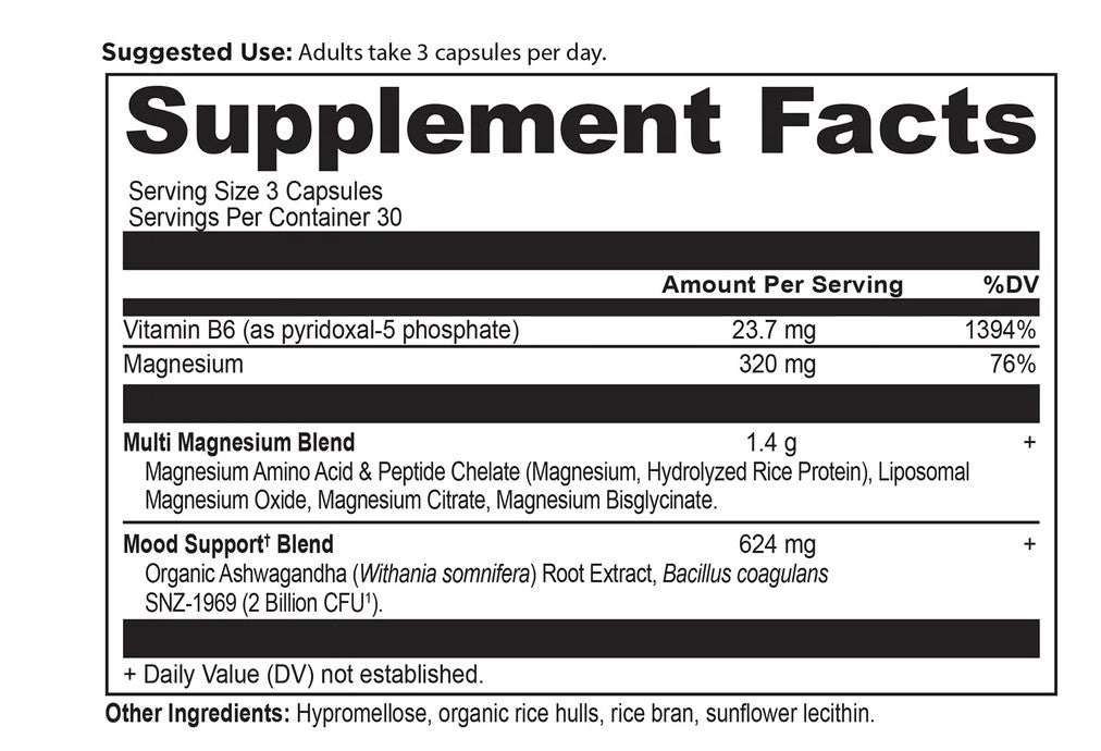 Active Peptides Magnesium Blend, 90 cap