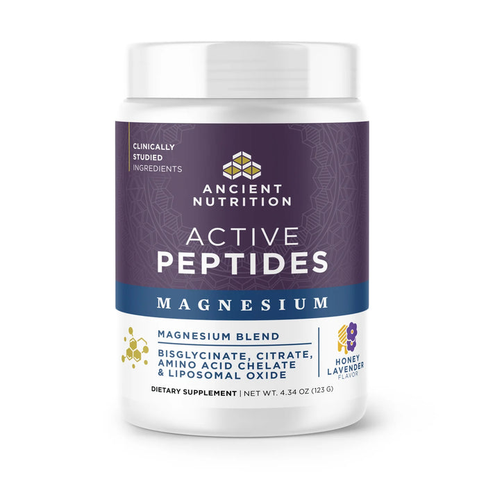 Active Peptides Magnesium, Honey Lavender, 30 serv