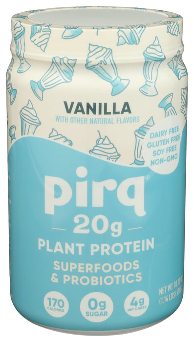 Plant Protein Powder with Superfoods, Vanilla, 18.27 oz