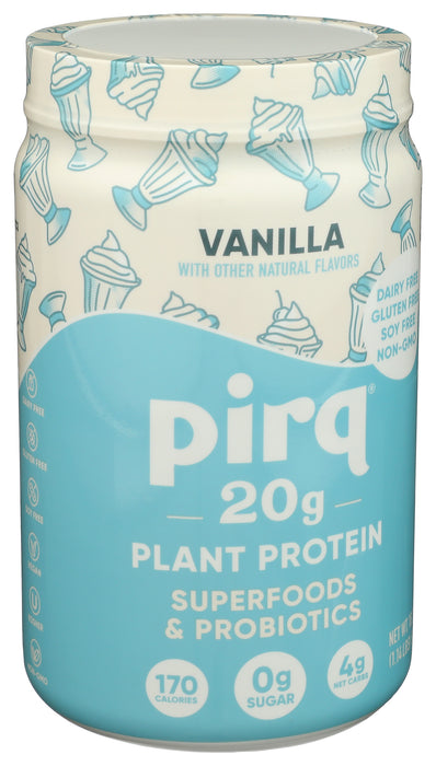 Plant Protein Powder with Superfoods, Vanilla, 18.27 oz