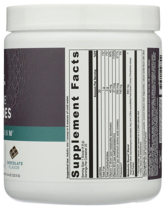 Active Peptides Metabolism Powder, Chocolate, 25 serv