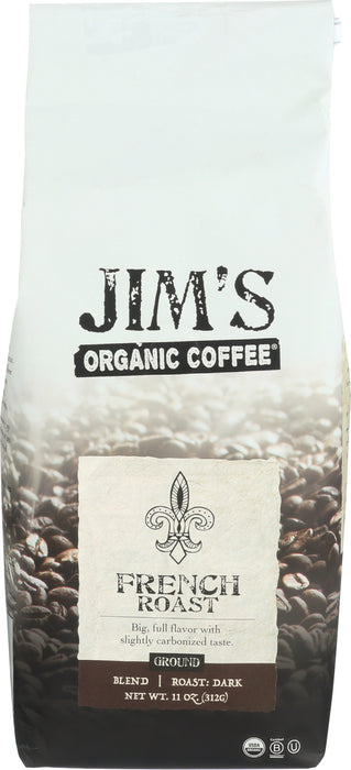 French Roast Coffee, Ground, Org, 11 oz
