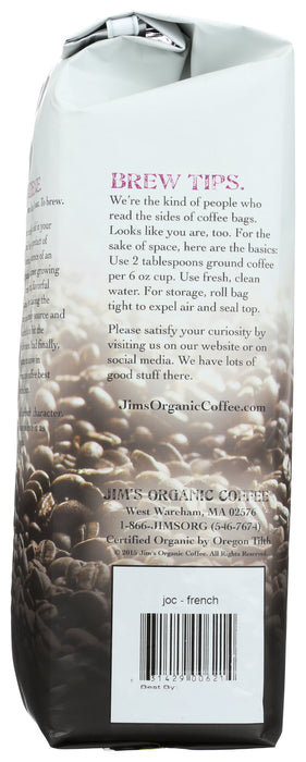 French Roast, Whole Beans, Org, 11 oz