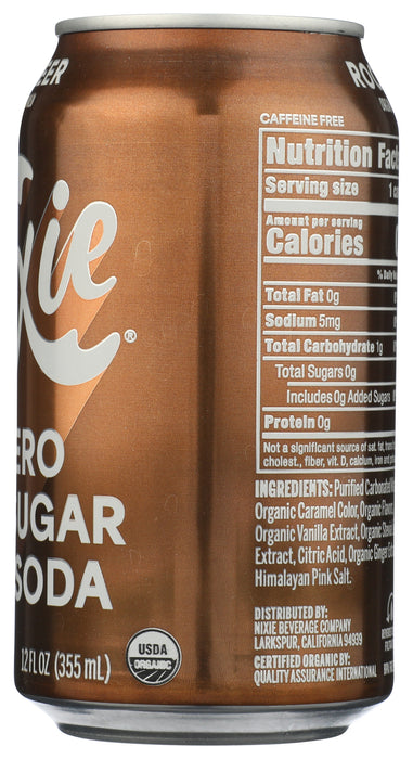 Root Beer Zero Sugar 4pk, Org, 48 fl oz