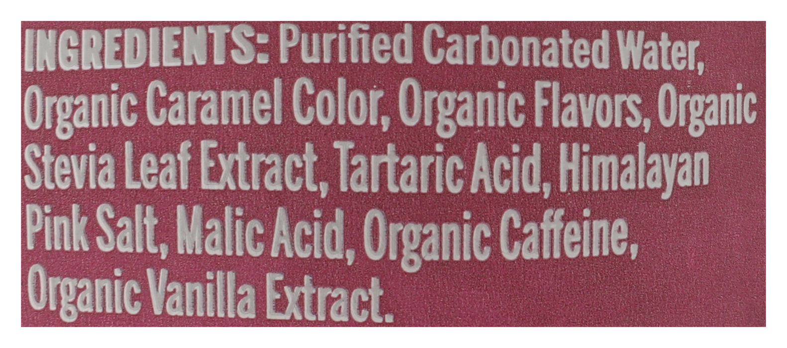Cherry Cola Zero Sugar 4pk, Org, 48 fl oz