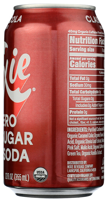 Classic Cola Zero Sugar 4pk, Org, 48 fl oz
