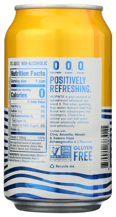 Sparkling Hop Water, Mango, NA, 6/12 fl oz