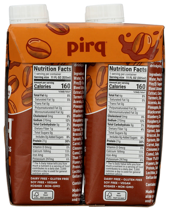 Plant-Based Protein Shake, Caramel Coffee 4pk, 44 fl oz