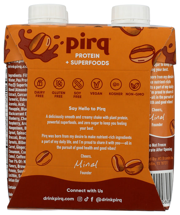 Plant-Based Protein Shake, Caramel Coffee 4pk, 44 fl oz