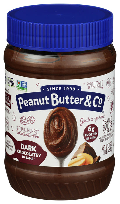 Peanut Butter, Dark Chocolaty, GF, 16 oz