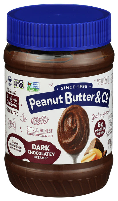 Peanut Butter, Dark Chocolaty, GF, 16 oz