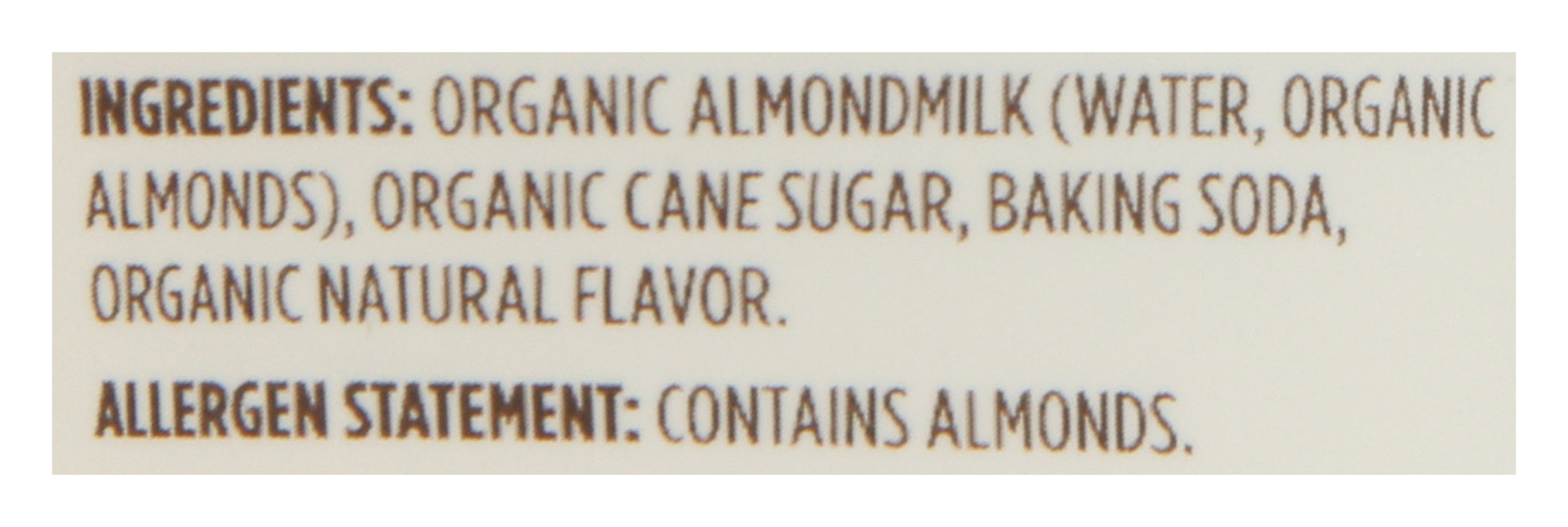 Almond Creamer, Vanilla, Org, 25.4 fl oz