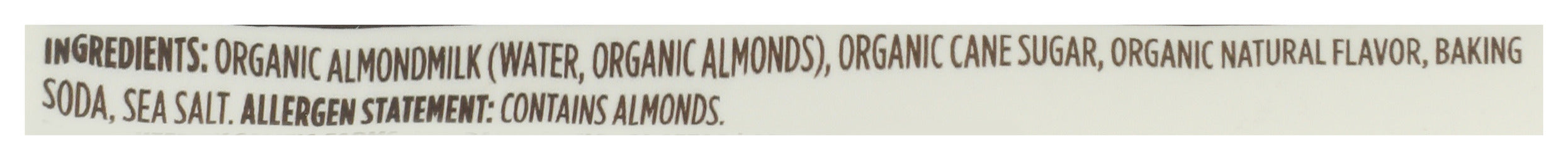 Almond Creamer, Sweet Cream, Org, 25.4 fl oz