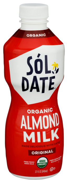 Almond Milk, Original, Org, 32 fl oz