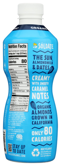 Almond Milk, Vanilla, Org, 32 fl oz