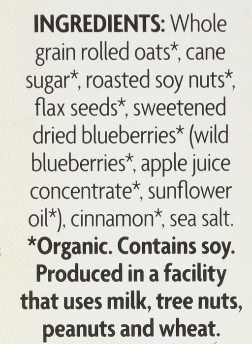 Blueberry Cinnamon Flax Oatmeal, Org, 11.2 oz