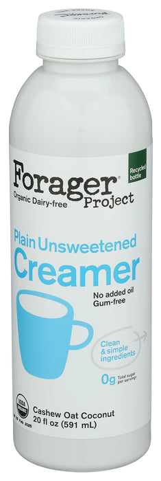 Cashew Oat Coconut Creamer, Unsweetened, 20 fl oz