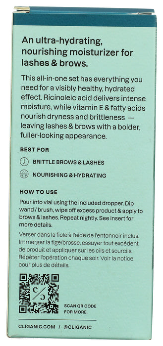 Castor Oil, Lash and Brow Set, Org, 4 fl oz