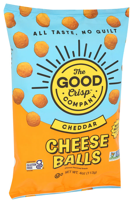 Cheese Balls, Cheddar, GF, 4 oz